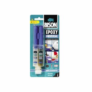 Ancore chimice, BISON Epoxy Adeziv bicomponent universal, 2x12ml, Fixkit.ro