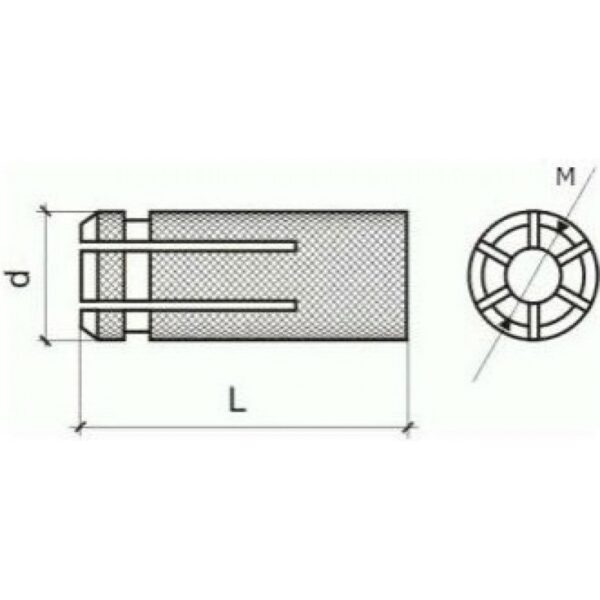 Piulita expandabila beton ALAMA, 2, Fixkit.ro