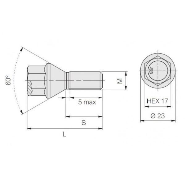 Art. 520-10.9 – surub pentru roti, zincat alb (B127), 2, Fixkit.ro