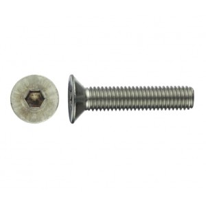 Suruburi INOX, DIN 7991 - A2 - surub cap inecat inbus, Fixkit.ro