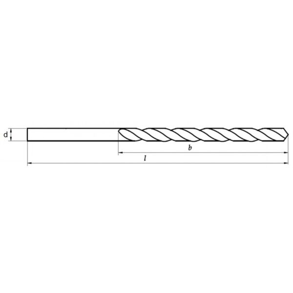 Heller – DIN 340, burghiu TiN, lung, 2, Fixkit.ro