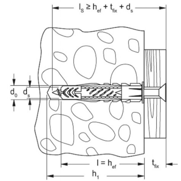 FISCHER-UX, diblu nylon