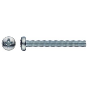 Suruburi metrice, DIN 7985 - 4.8 - surub cu cap bombat, zincat, Fixkit.ro