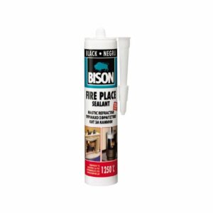 Mastic refractar rezistent la temperaturi ridicate, BISON Fire Place Sealant 1250°C, 530g