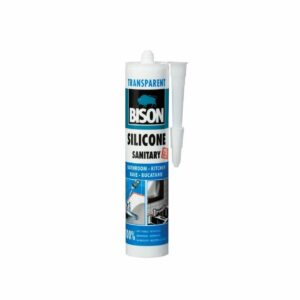 Silicon Sanitar BISON, 280ml, transparent