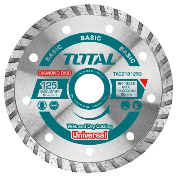 Debitare / Slefuire, Disc Debitare Beton, Total, 125x22,23, Fixkit.ro