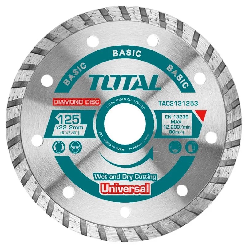 Debitare / Slefuire, Disc Debitare Beton, Total, 125x22,23, Fixkit.ro