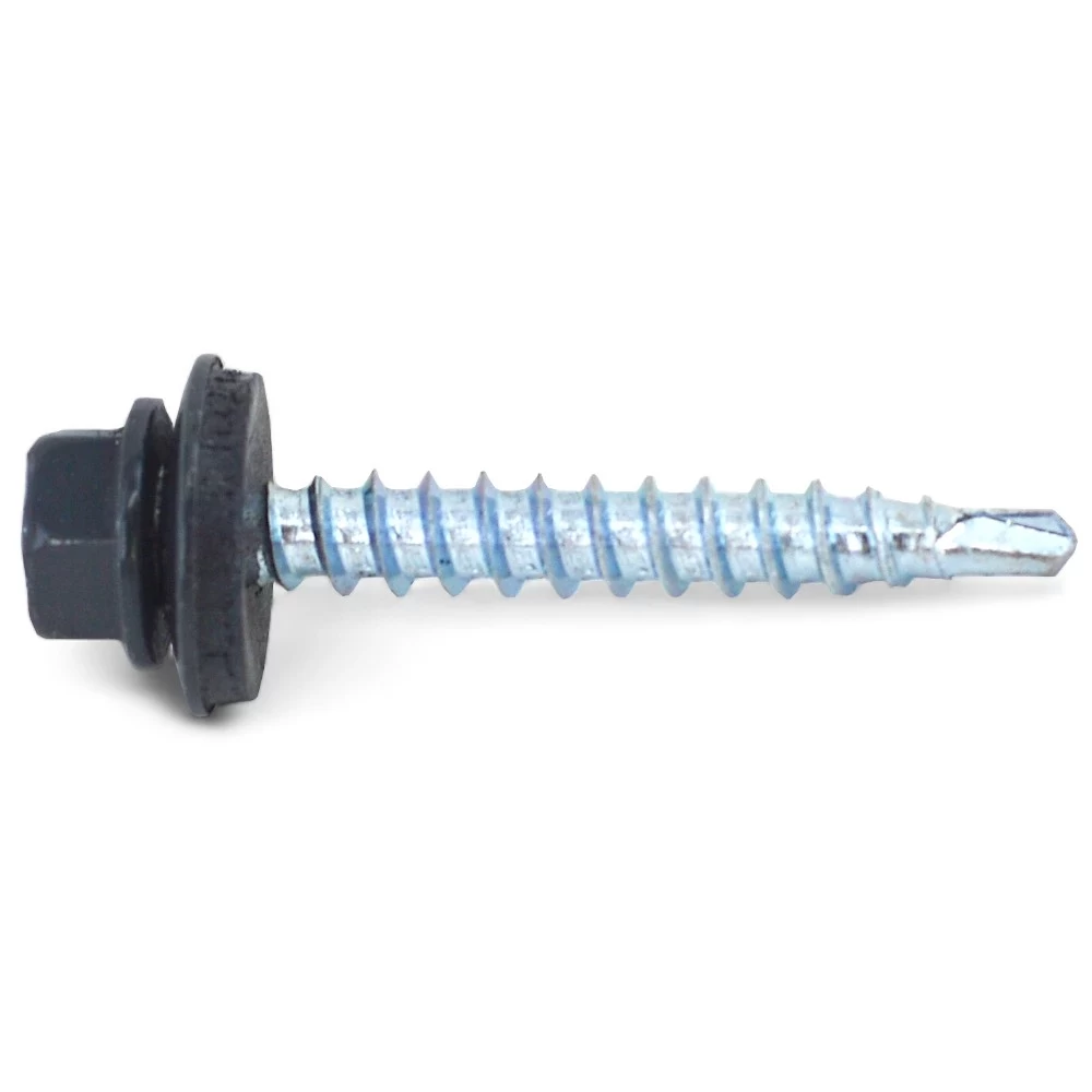 Suruburi autoforante, DIN 7504K-R, SURUB+EPDM, RAL 7016 GRI ANTRACIT, Fixkit.ro